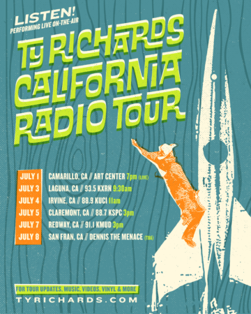 Ty Richards Zillion - California Radio Tour